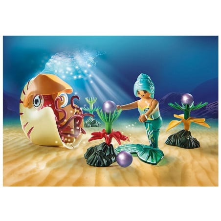 SIRENA CON CARACOL DE MAR