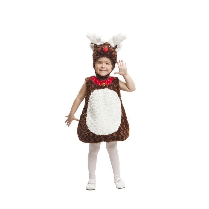 Disfraz Reno Peluche 1-2 Años