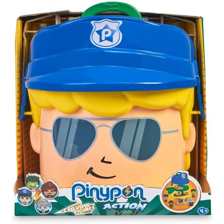 PINYPON ACTION CONTENEDOR POLICIAS Y MON