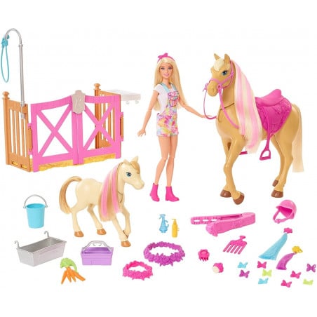 BARBIE CABALLO CON PONI