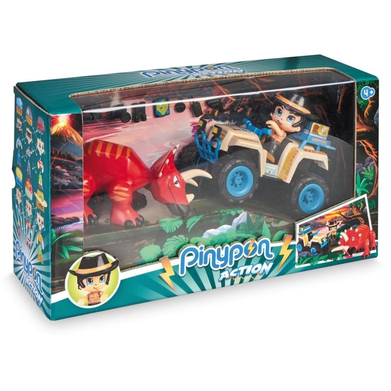 PINYPON ACTION WILD QUAD WITH DINO