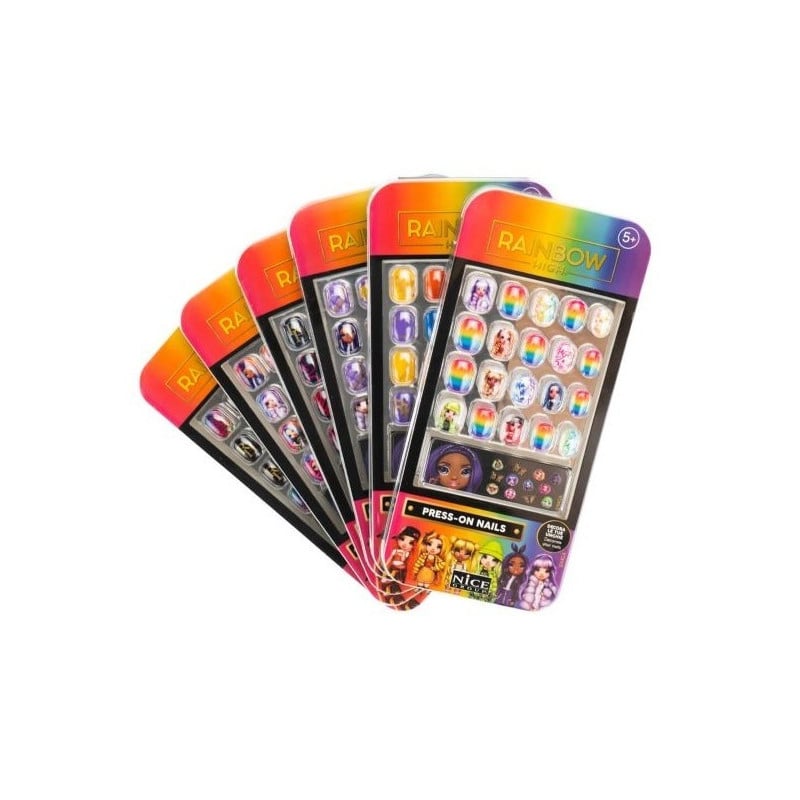 SET DE UÑAS RAINBOW HIGH