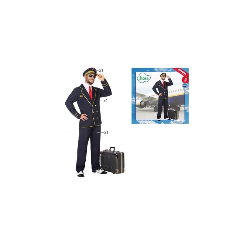 DISFRAZ PILOTO ADULTO M-L