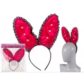 DIADEMA PLASTICO CON PERLAS