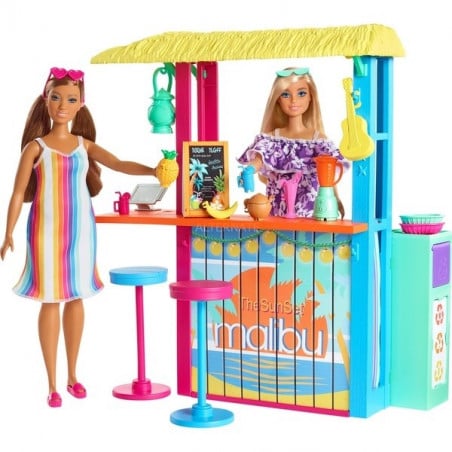 BARBIE LOVES THE OCEAN. BEACH SHACK