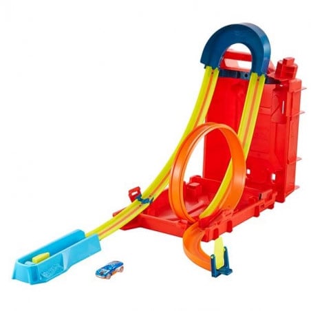 HOT WHEELS TRACK BUILDER LATA DE GASOLIN