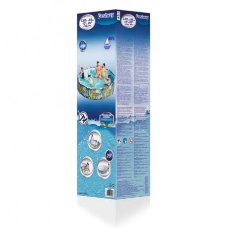 PISCINA TUBULAR ANIMALES 305X66 CM