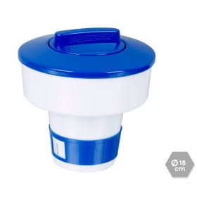 DISPENSADOR TABLETAS CLORO PISCINA 18X18
