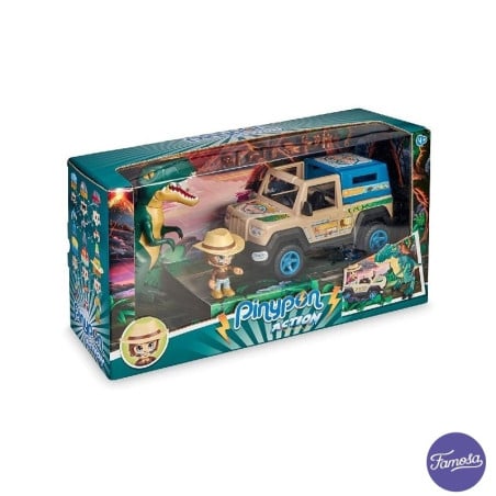 PINYPON ACTION WILD PICKUP WITH DINO