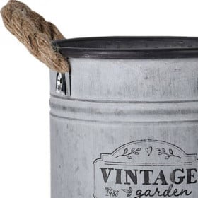 SET 2 MACETEROS C/CUERDA ZINC 2