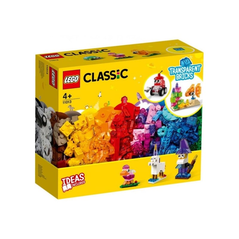 LEGO LADRILLOS CREATIVOS TRANSPARENTES