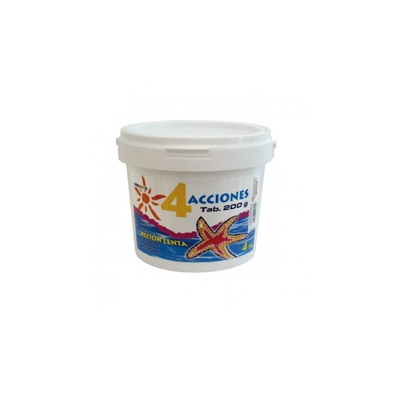 MOSAICO CLORO 4 ACCIONES T-250 BT 4 KG