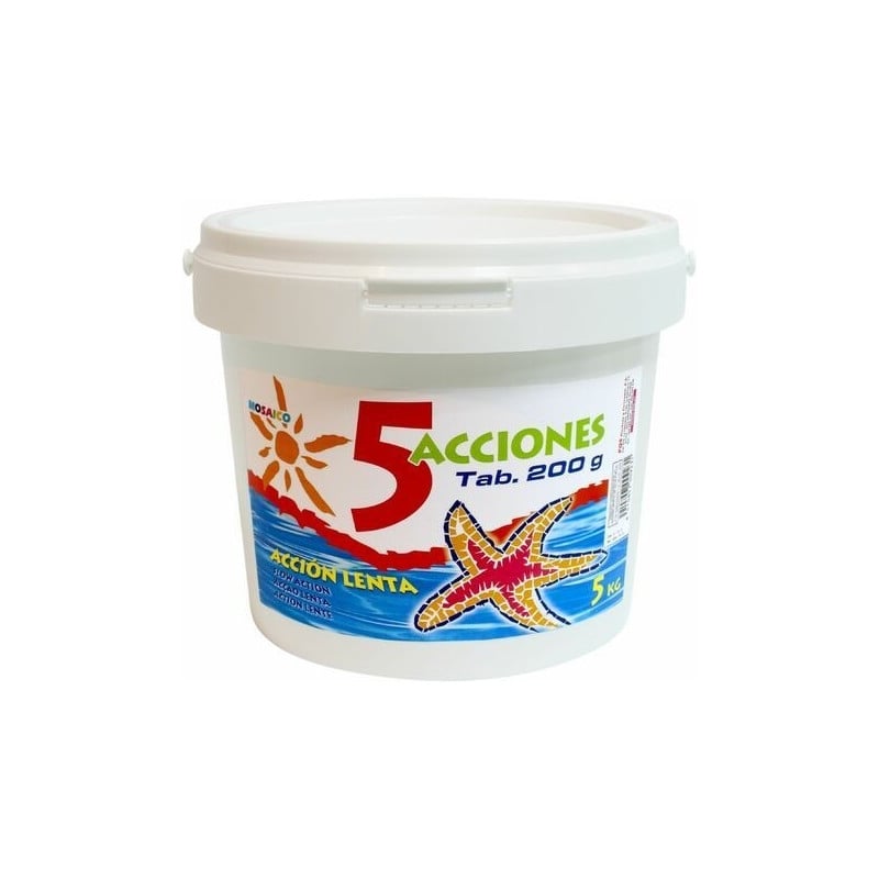 CLORO 5 ACCIONES T-250 BT 5 KG