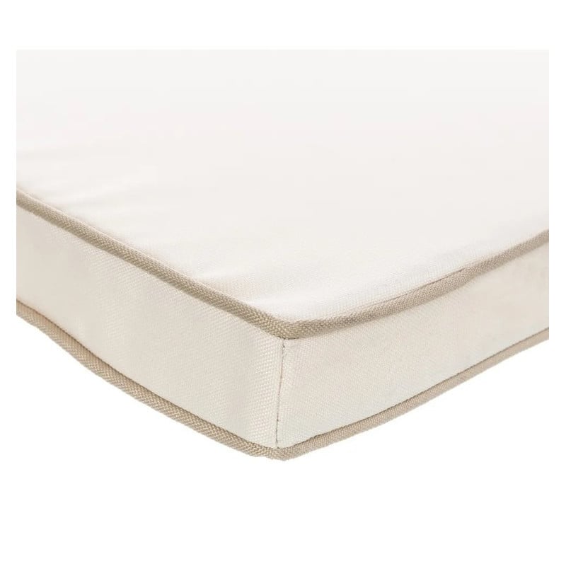 COJIN SILLA RESPALDO BAJO CREMA 90X40X4 