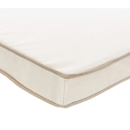 COJIN SILLA RESPALDO BAJO CREMA 90X40X4 