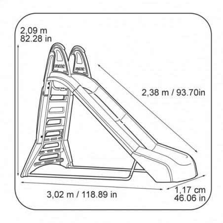 MEGA FEBERSLIDE CON AGUA