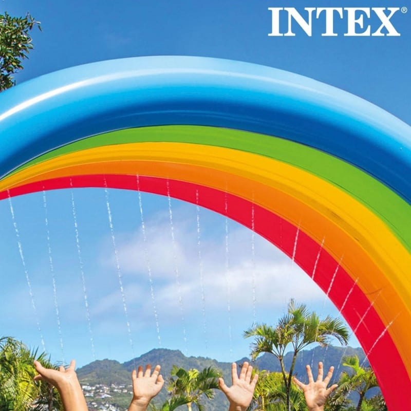 ARCOIRIS HINCHABLE CON ASPERSOR