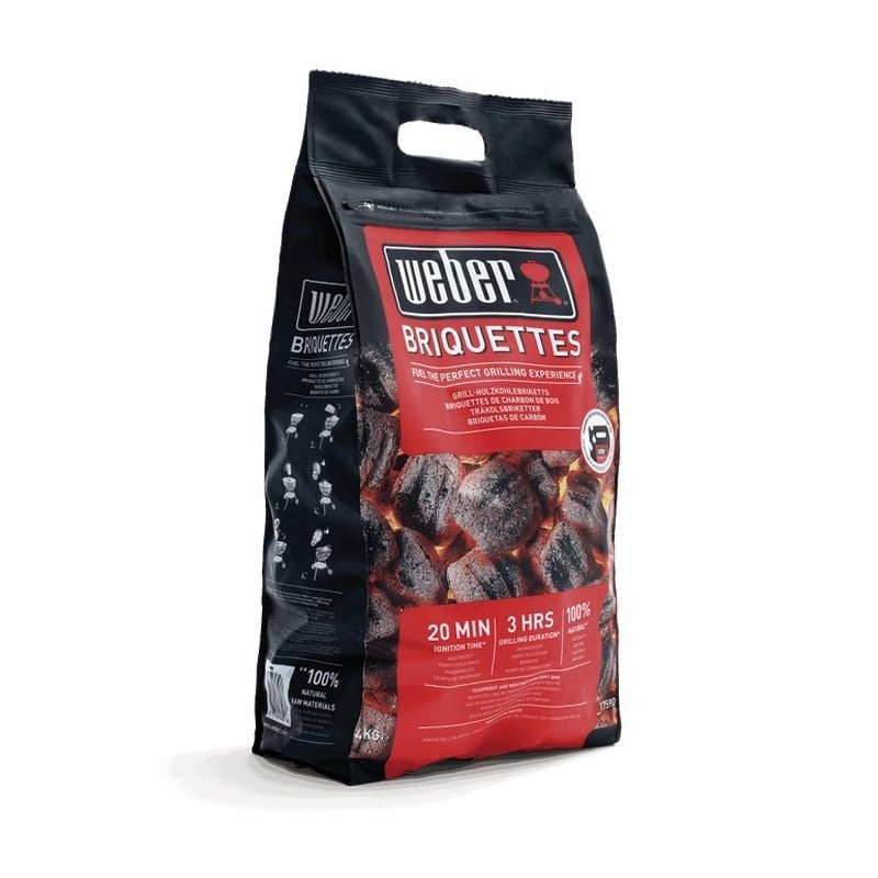 WEBER BRIQUETTES 4KG