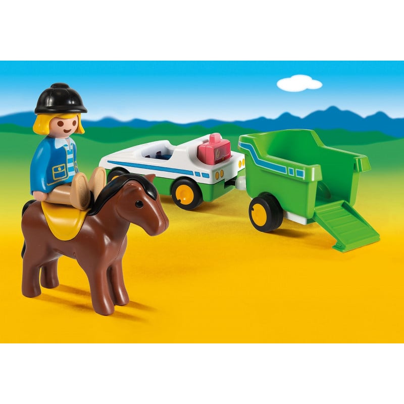 1.2.3 COCHE CON REMOLQUE DE CABALLO