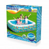 PISCINA INFLABLE 2 ANILLOS HAPPY FLORA 2