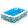 PISCINA INFLABLE 2 ANILLOS HAPPY FLORA 2