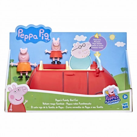 EL AUTO ROJO DE LA FAMILIA PEPPA PIG