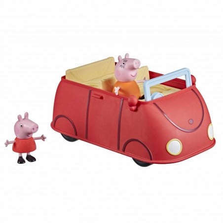 EL AUTO ROJO DE LA FAMILIA PEPPA PIG