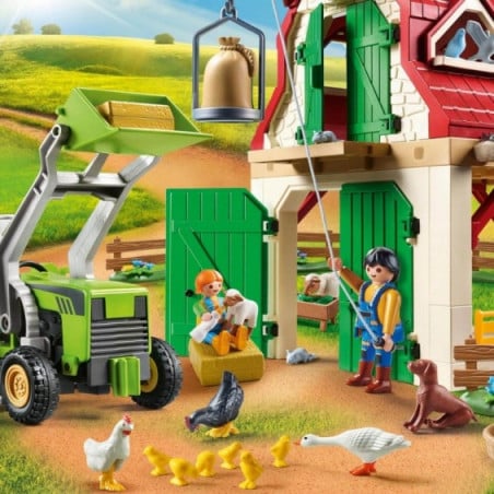 GRANJA CON CRIA DE ANIMALES PEQUEÑOS