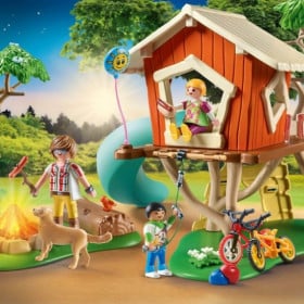 AVENTURA EN LA CASA DEL ARBOL CON TOBOGA 2