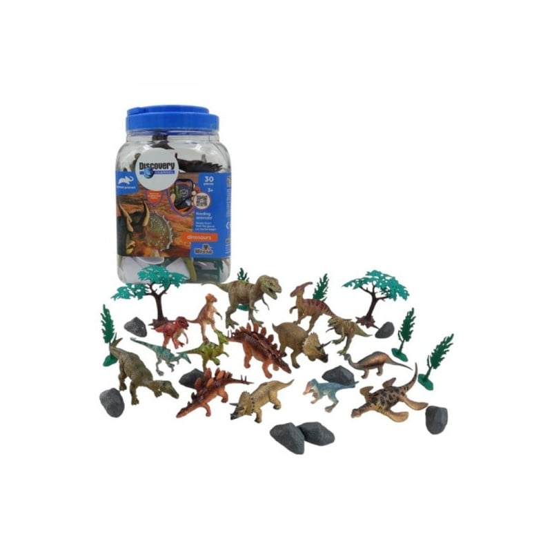 SET DE 30 PIEZAS DINOSAURIOS