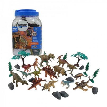 SET DE 30 PIEZAS DINOSAURIOS