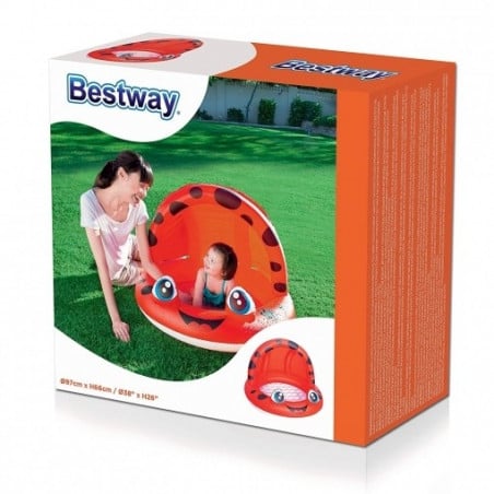 PISCINA INFLABLE CON TECHO 97X66CM