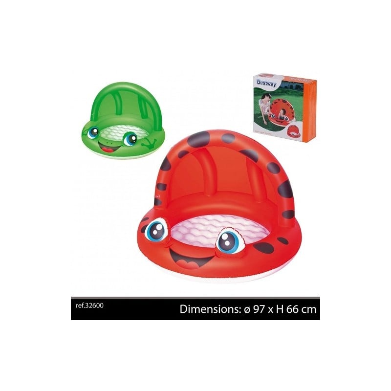 PISCINA INFLABLE CON TECHO 97X66CM