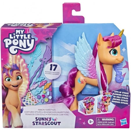 MY LITTLE PONY RUBBON HAIRSTYLES SUNNY S