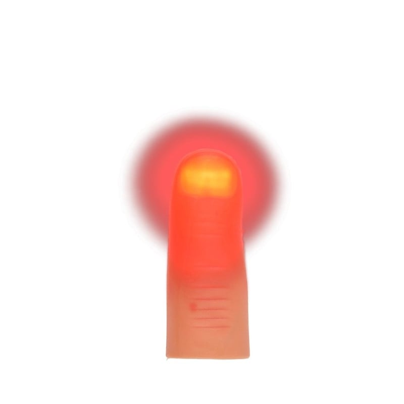 DEDOS LUMINOSOS DE PLÁSTICO