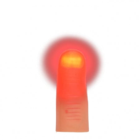 DEDOS LUMINOSOS DE PLÁSTICO