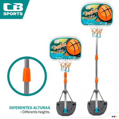 Canasta Baloncesto C/Balón Alta
