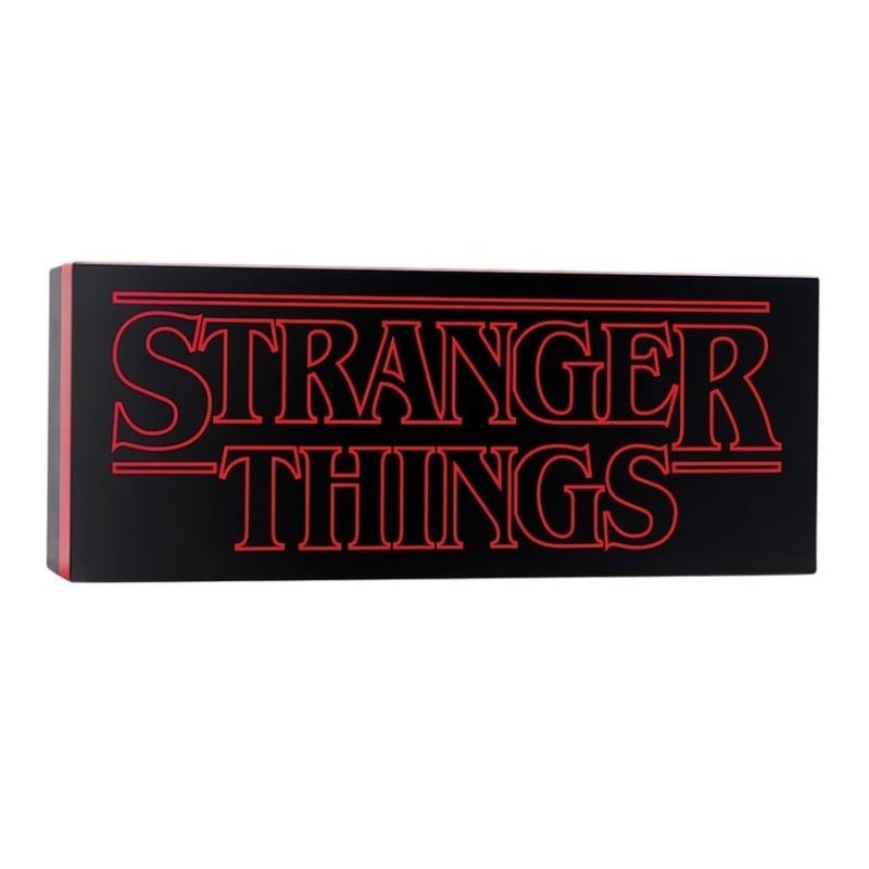 LAMPARA STRANGER THINGS LOGO RECTANGULO