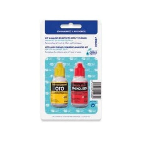 KIT REACTIVOS OTO Y PH BLISTER