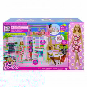 BARBIE CASA  AMUEBLADA DE DOS PISOS