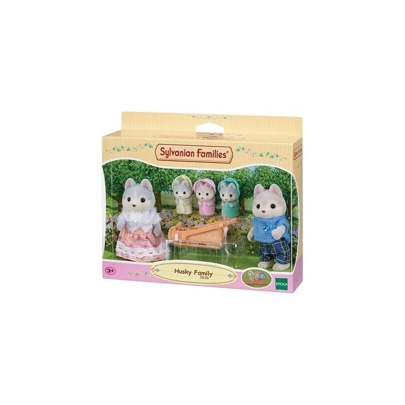 Sylvanian Families Familia Husky