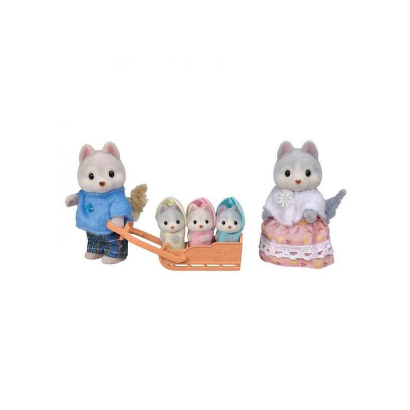 Sylvanian Families Familia Husky