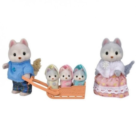 Sylvanian Families Familia Husky