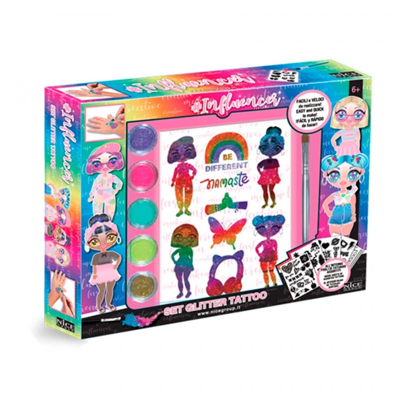 INFLUENCER SET GLITTER TATTOO