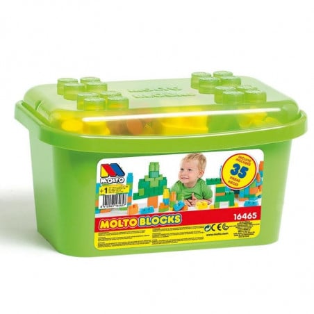 CUBETA BLOQUES 35 PCS