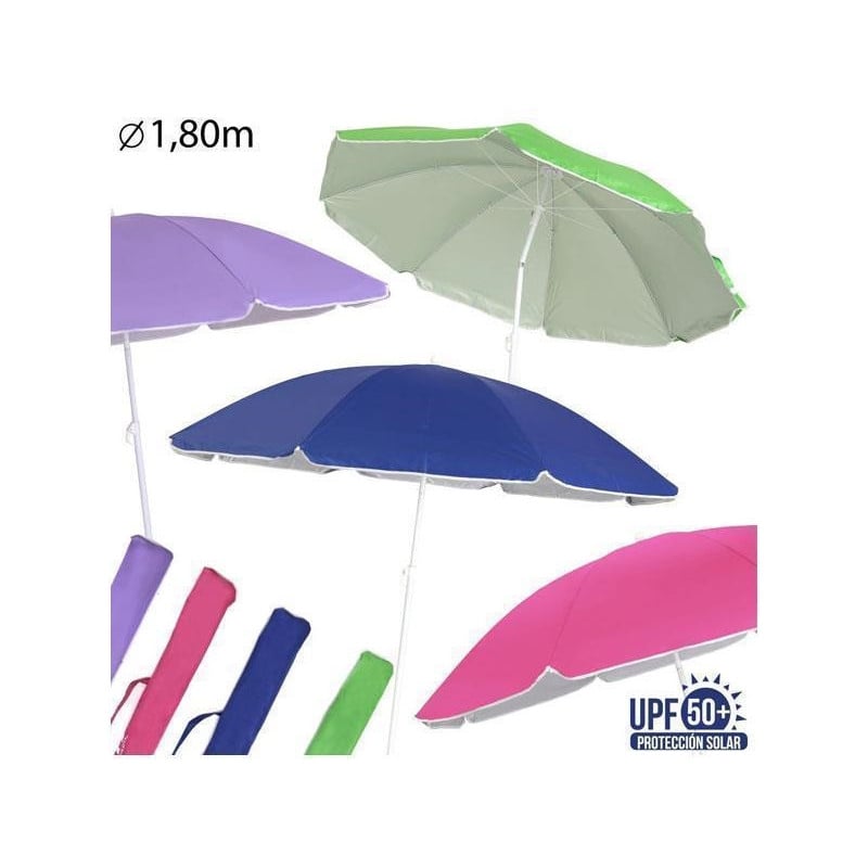 SOMBRILLA 180 CM PROTECCION SOLAR UPF 50