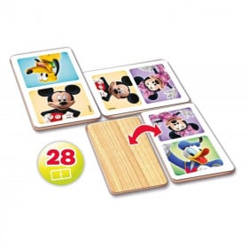 DOMINO MADERA MINNIE + MICKEY 2