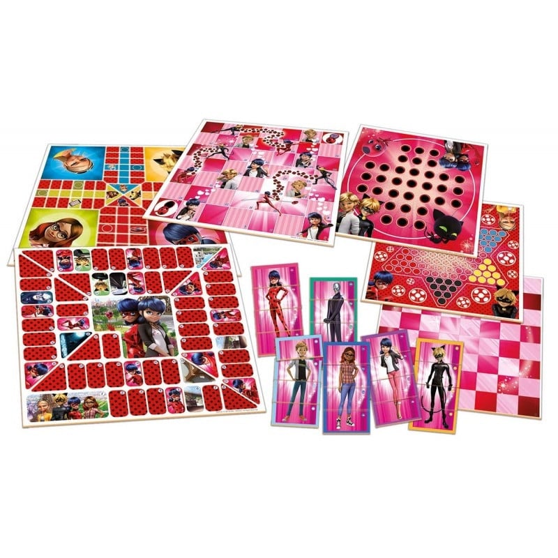 EDUCA SET 8 EN 1 MIRACULOUS/LADYBUG