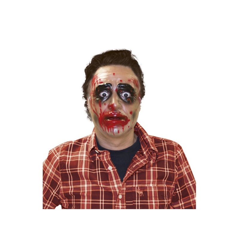 MASCARA TRANSPARENTE ZOMBIE MAN