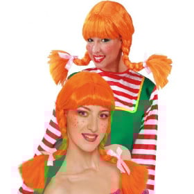 Peluca Pipi Calzaslargas